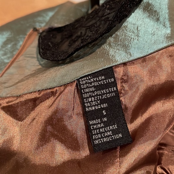 Twelve Couture  Rive  Gauche Mini  Dress  2007  Green  Size S - Picture 12 of 13